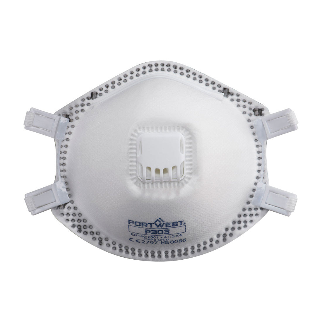 Portwest P303 — FFP3 Valved Dolomite Respirator (Pk10)