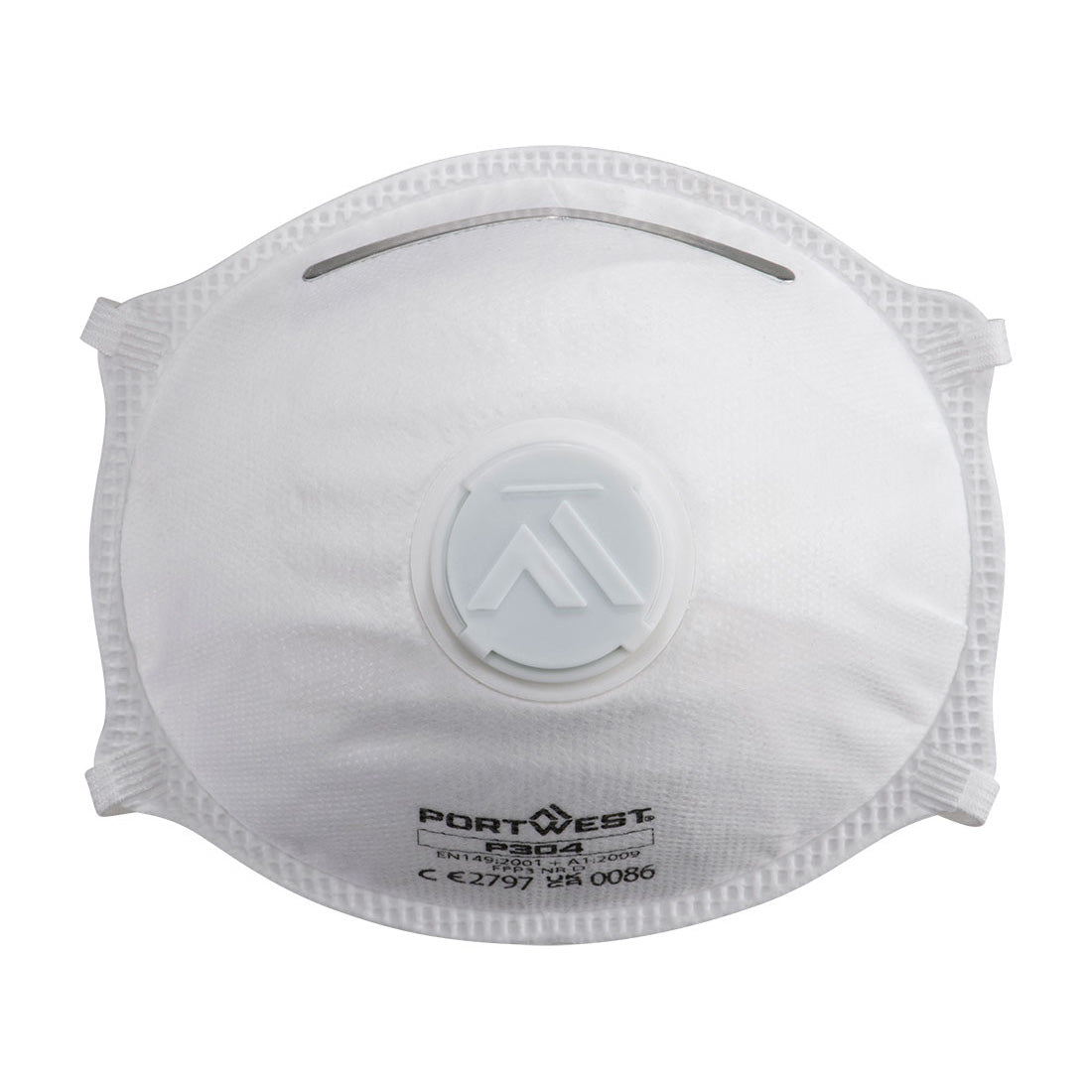Portwest P304 — FFP3 Valved Dolomite Light Cup Respirator (Pk10)