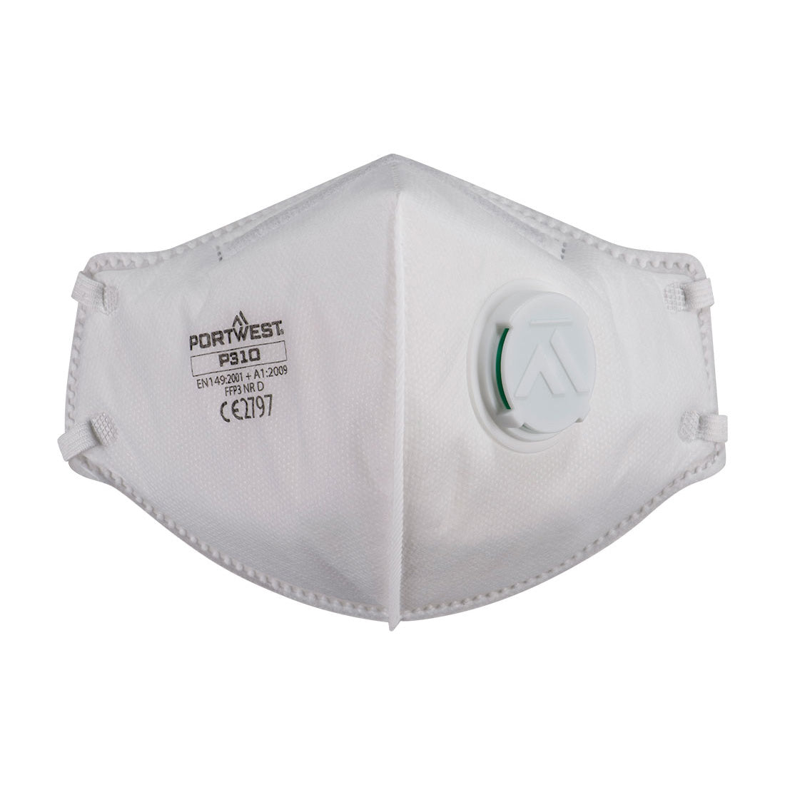 Portwest P310 — FFP3 Valved Dolomite Fold Flat Respirator (Pk3)
