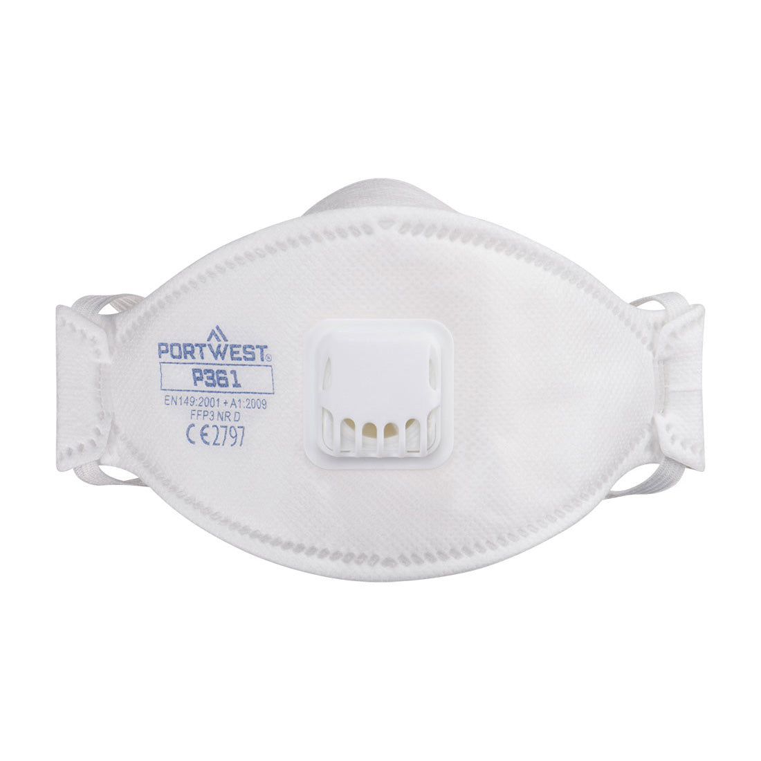Portwest P361 — Trifold Valved Dolomite FFP3 Respirator (Pk10)
