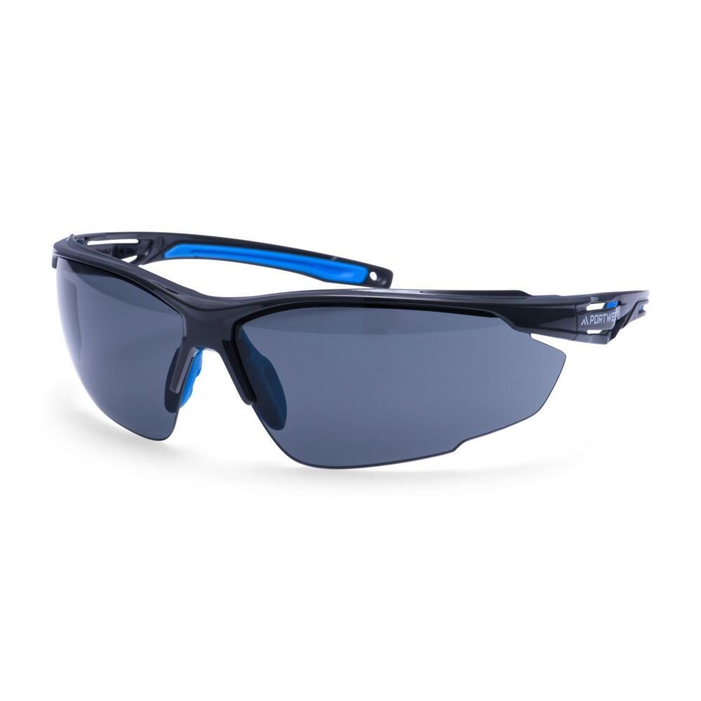 Portwest PS37 — Anthracite KN Safety Glasses