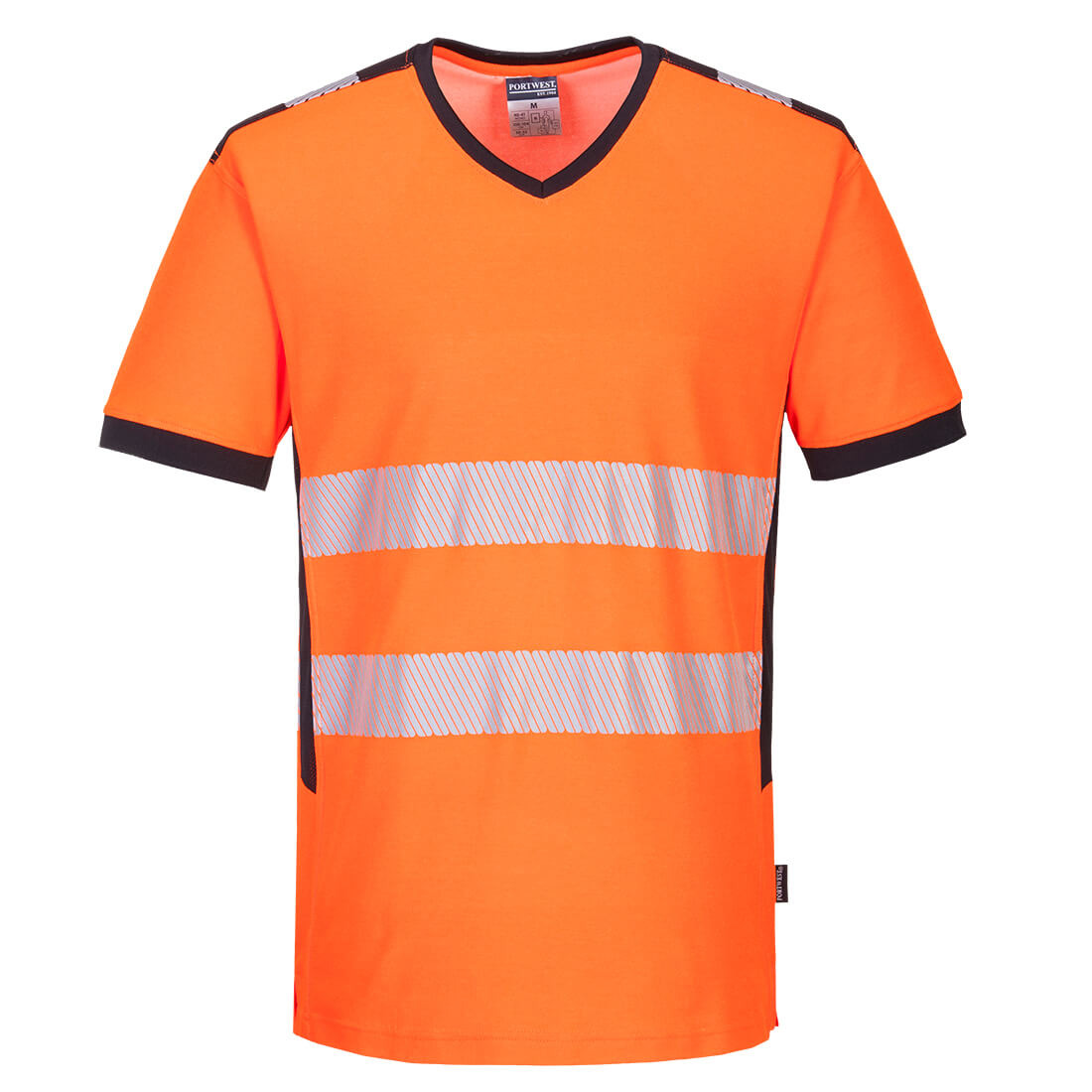 Portwest PW310 — PW3 Hi-Vis V-Neck Mesh Insert T-Shirt S/S