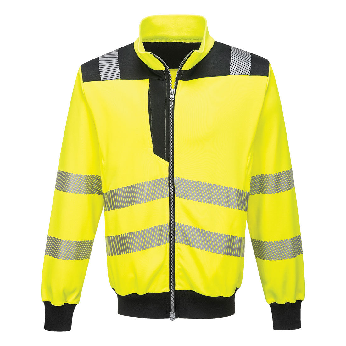 Portwest PW370 — PW3 Hi-Vis Zip Sweatshirt