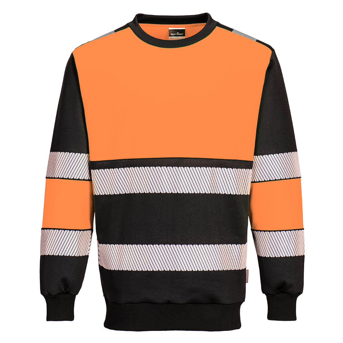 Portwest PW376 — PW3 Hi-Vis Class 1 Sweatshirt