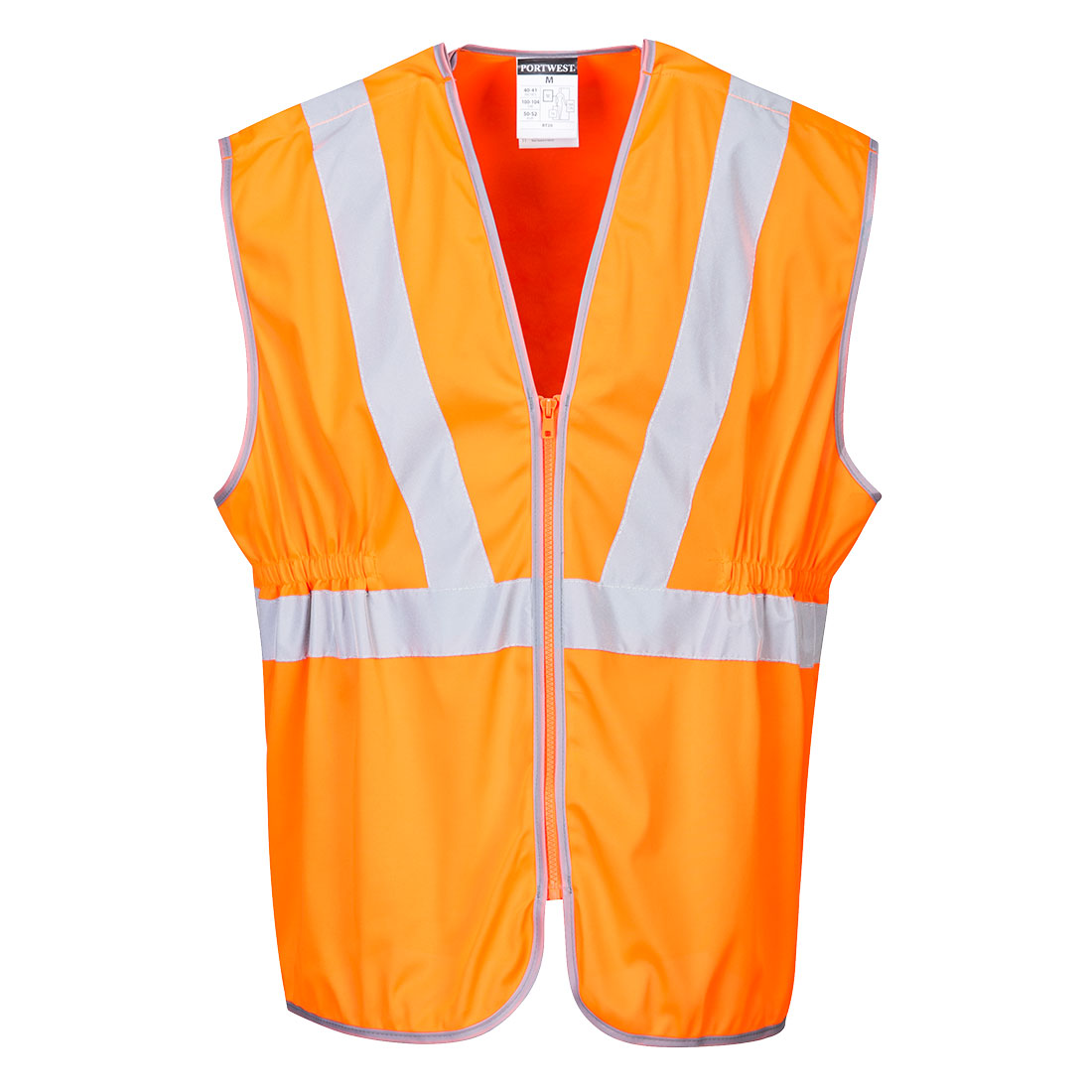 Portwest RT20 — Hi-Vis Zip Long Length Vest