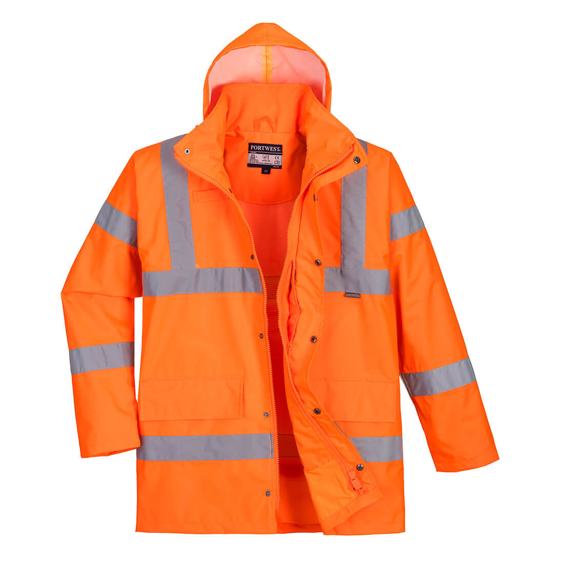 Portwest RT60 — Hi-Vis Breathable Rain Traffic Jacket