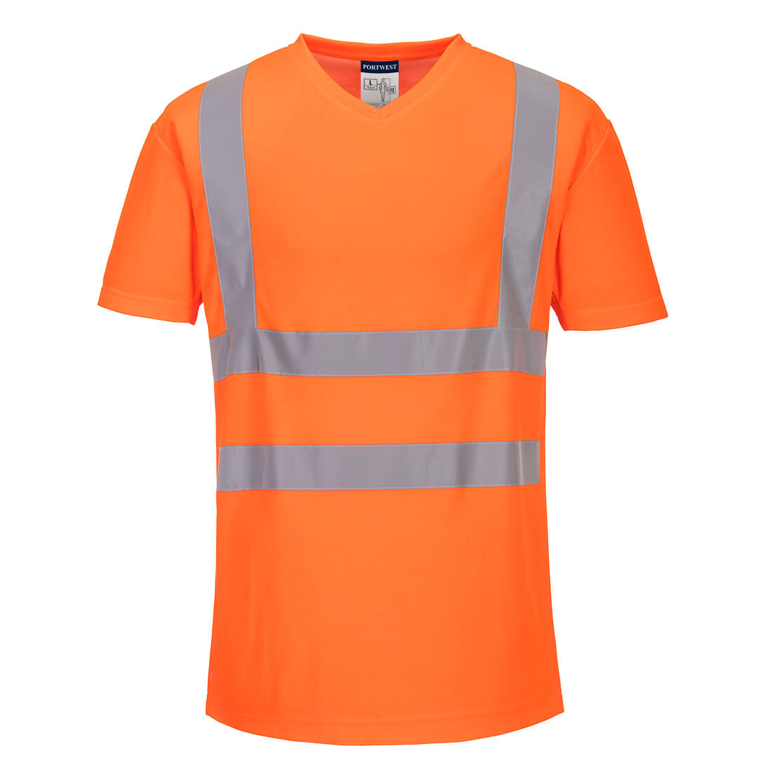 Portwest S179 — Hi-Vis Cotton Comfort Mesh Insert T-Shirt S/S
