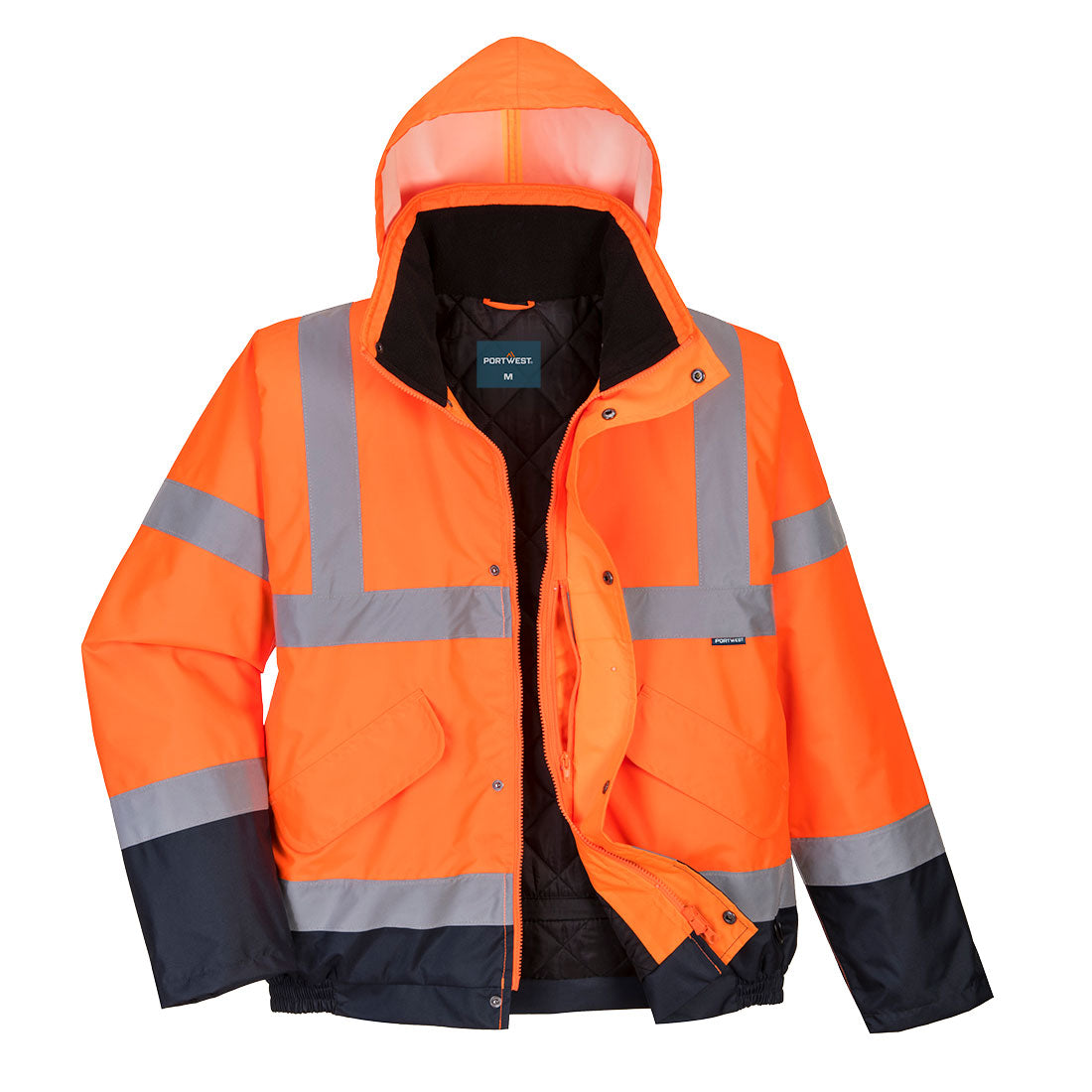 Portwest S266 — Hi-Vis Contrast Winter Bomber Jacket