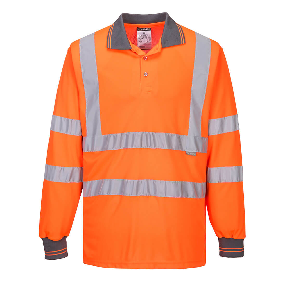 Portwest S277 — Hi-Vis Polo Shirt L/S