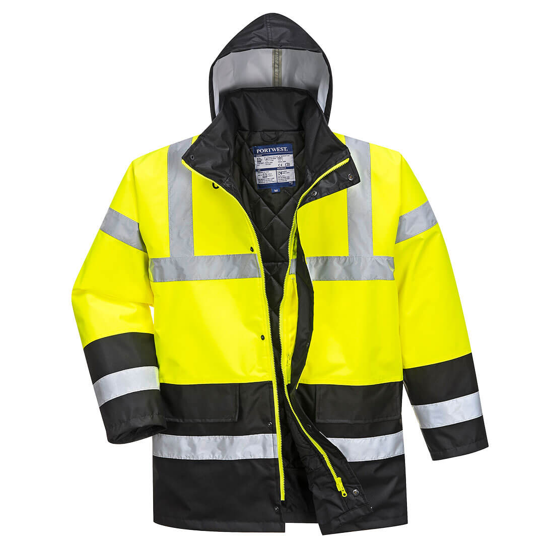 Portwest S466 — Hi-Vis Contrast Winter Traffic Jacket