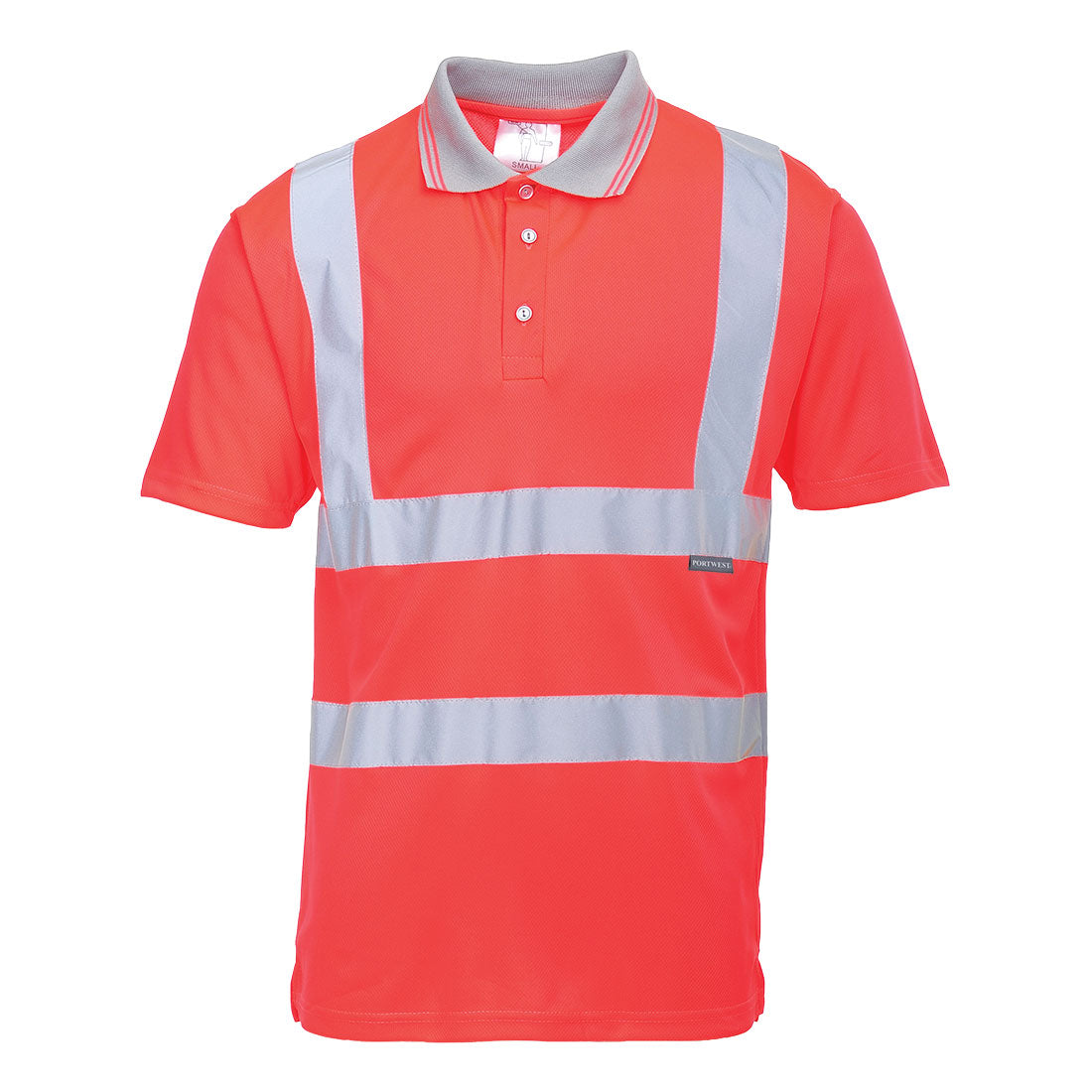 Hi-Vis Polo Shirt S/S — Portwest S477