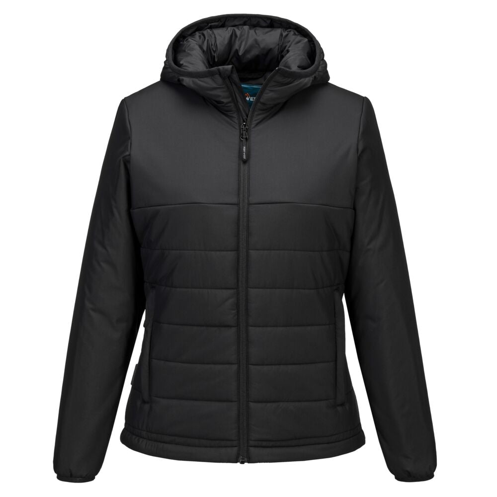 Portwest S613 — Professional Women's Hooded Insulated Baffle Jacket