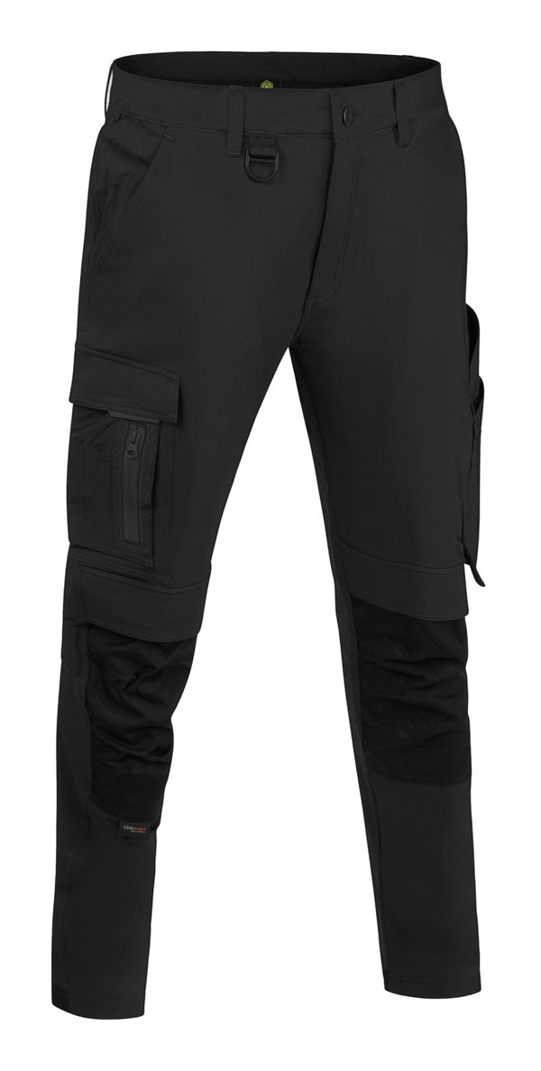 Beeswift Flex Workwear Trousers — White/Grey (Flex)