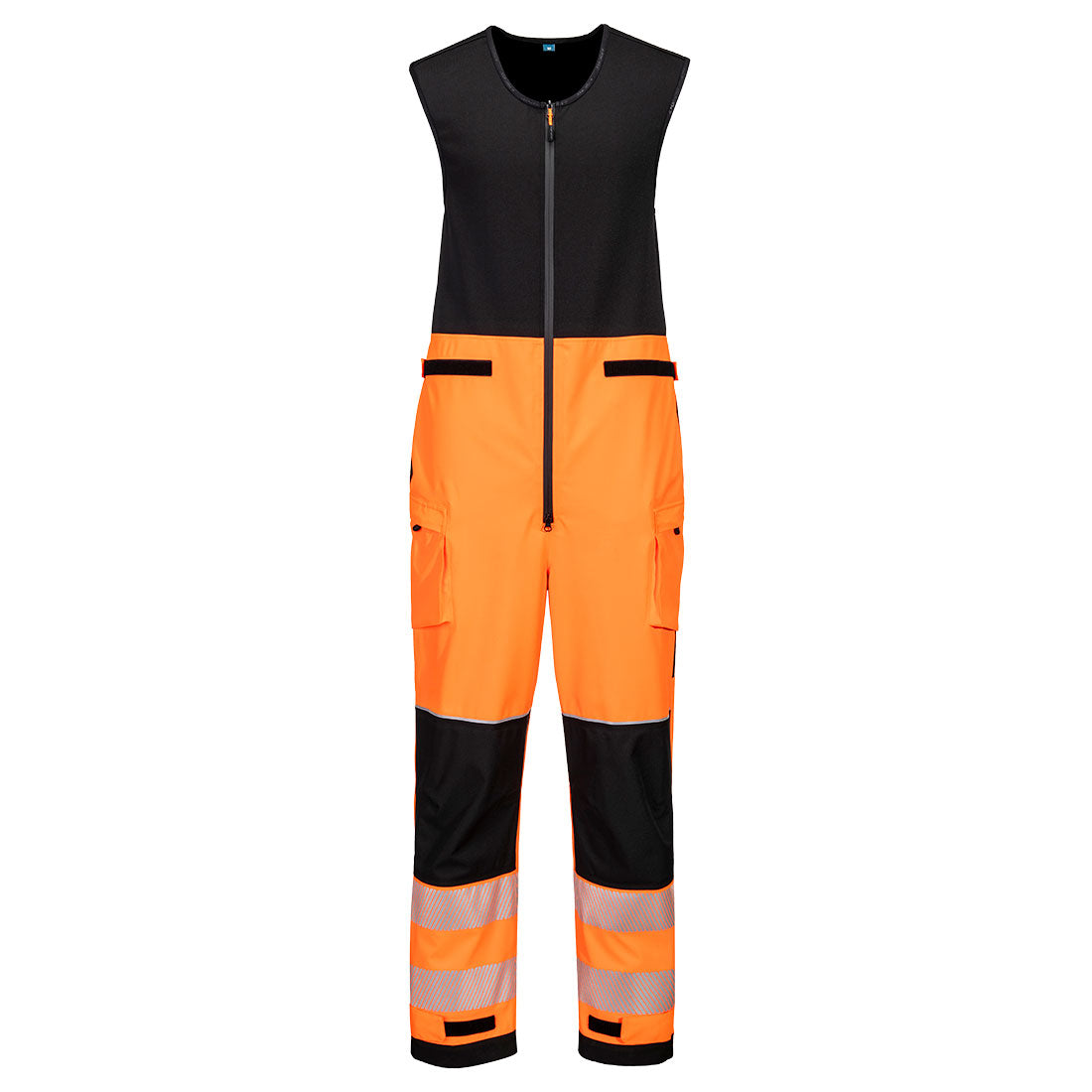 Portwest T150 — PW3 Hi-Vis Rain Salopettes (3L)