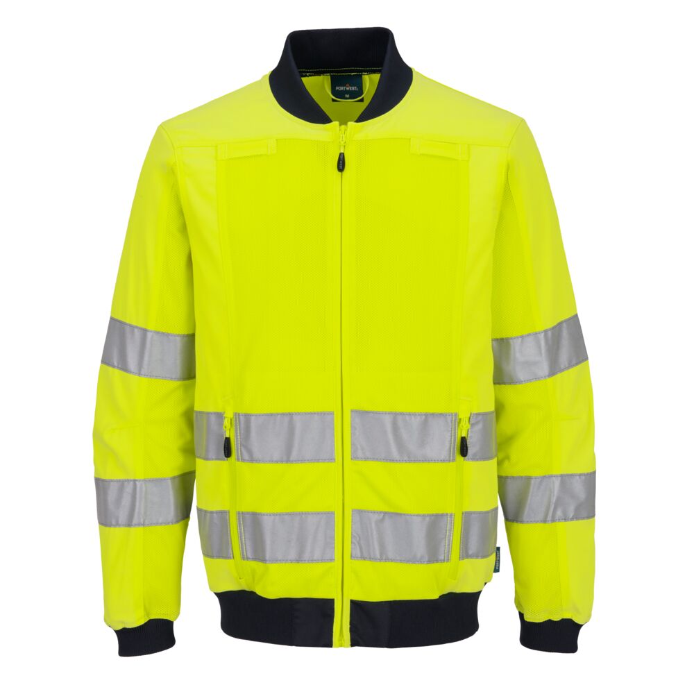Portwest T164 — Hi-Vis Mesh Panel Work Jacket