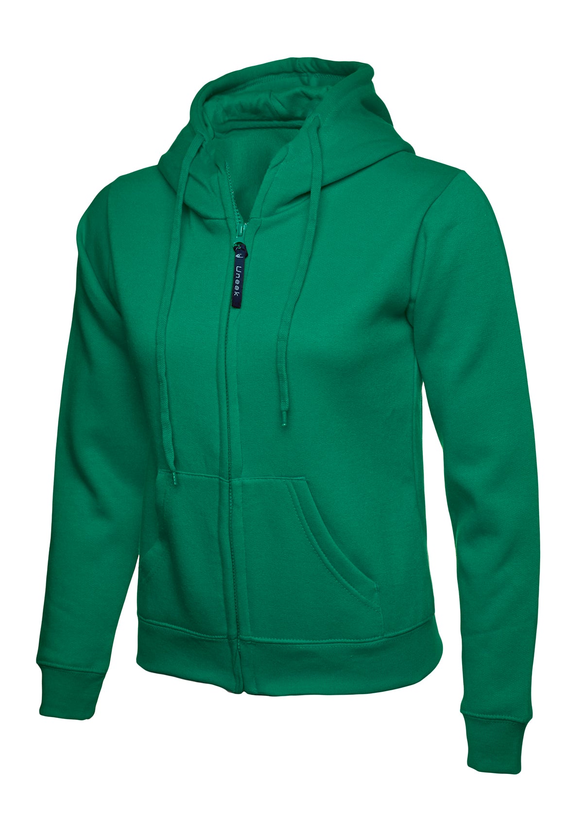 Uneek UC505 — 300GSM Ladies Classic Full Zip Hooded Sweatshirt