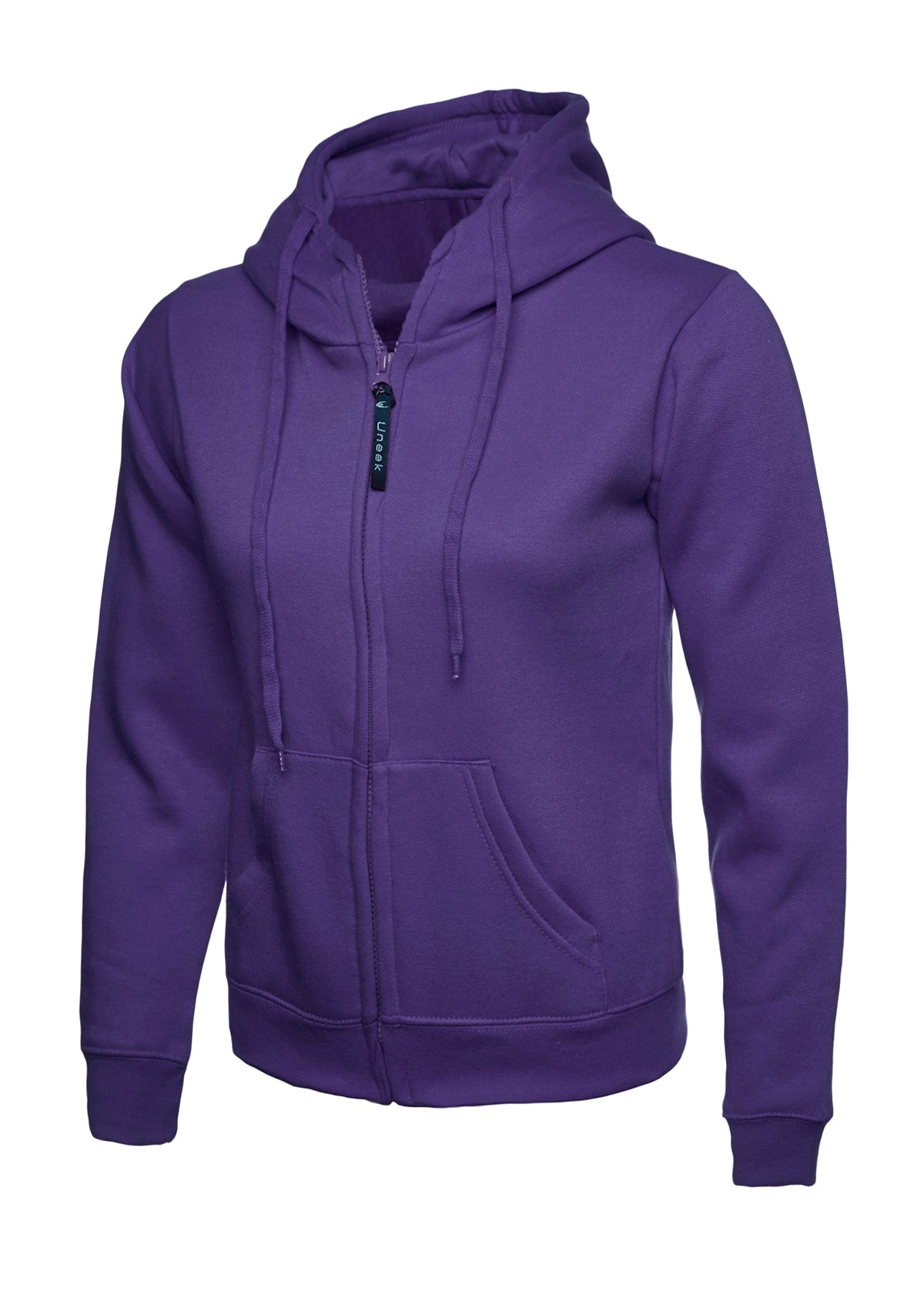 Uneek UC505 — 300GSM Ladies Classic Full Zip Hooded Sweatshirt