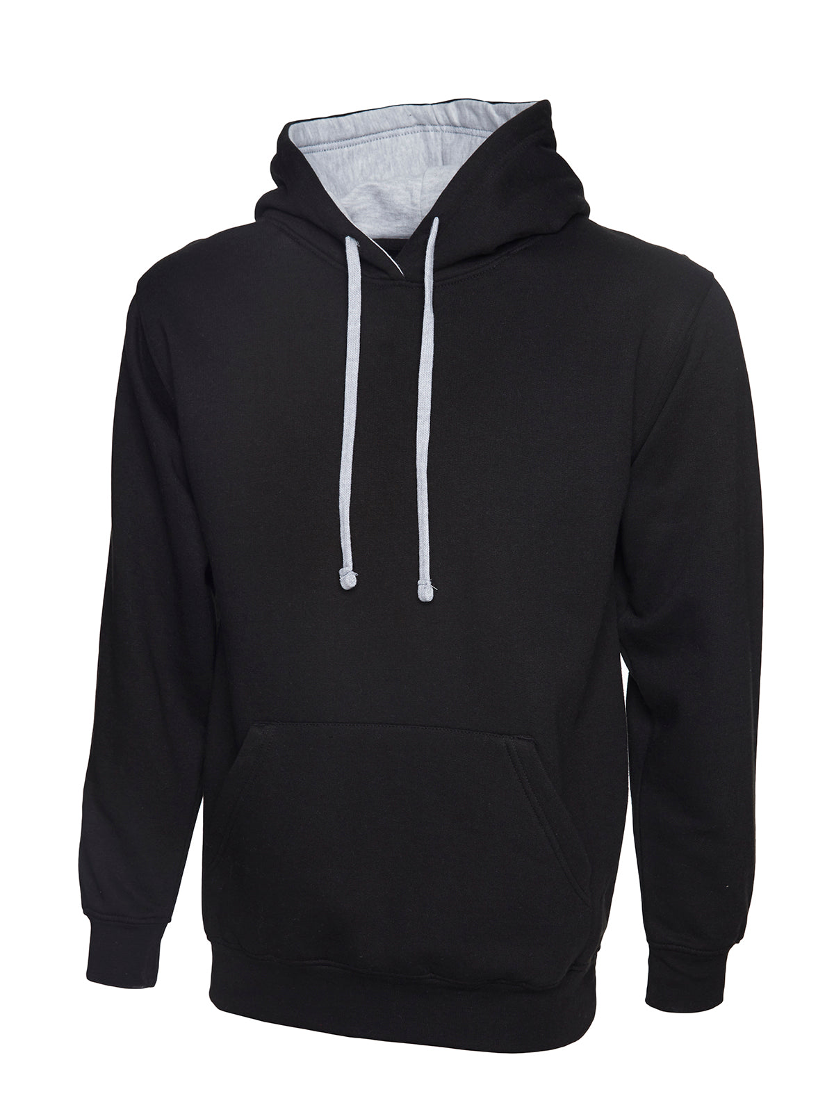 Uneek UC507 — 300GSM Contrast Hooded Sweatshirt