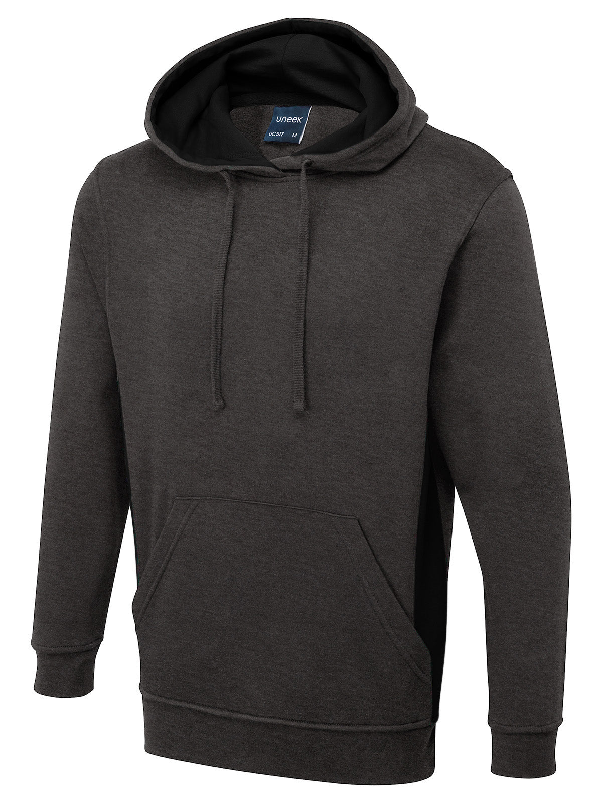 Uneek UC517 — 280GSM Two Tone Hooded Sweatshirt
