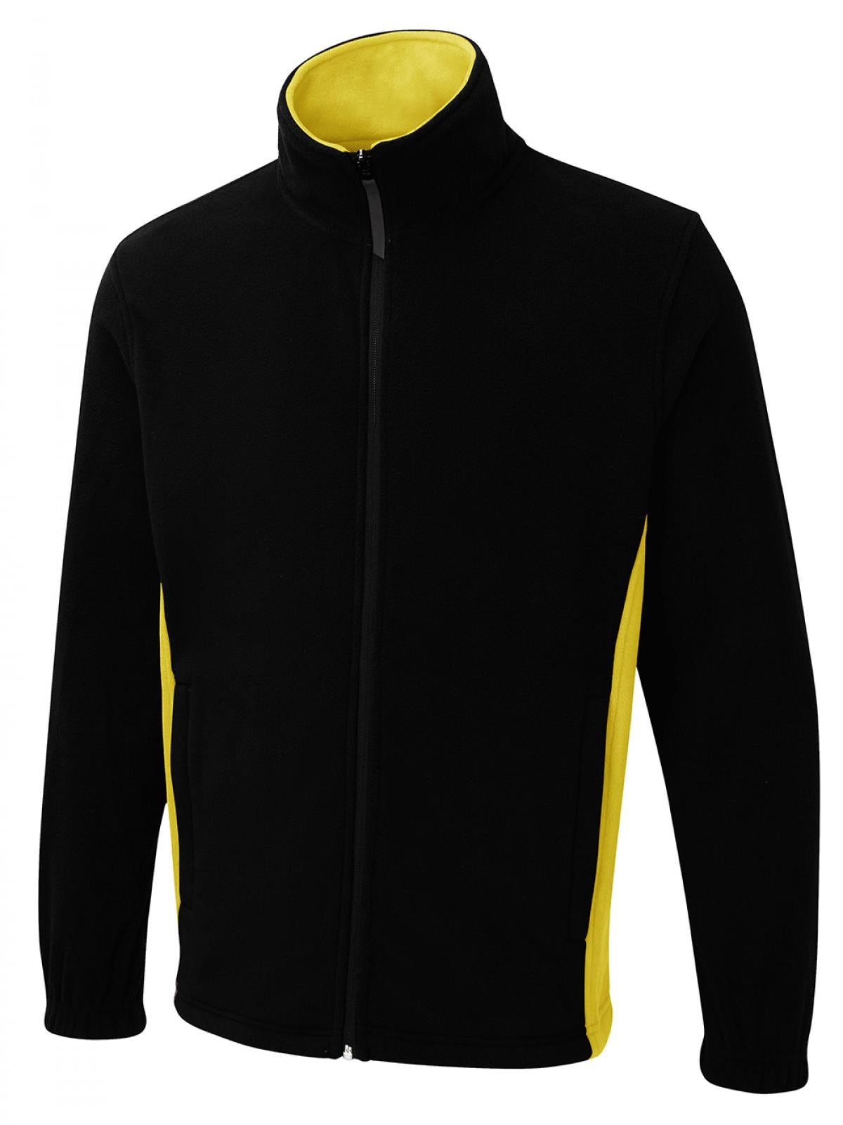 Uneek UC617 — 280GSM Two Tone Full Zip Fleece Jacket
