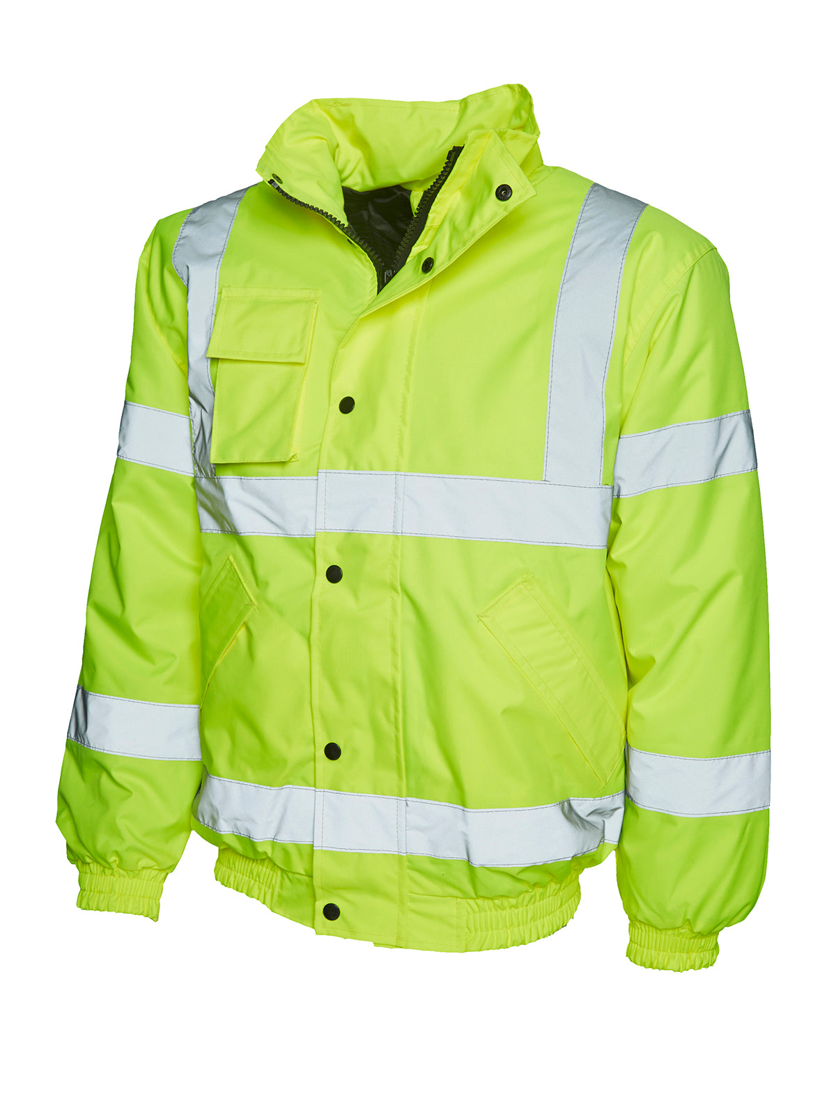 Uneek UC804 — High Visibility Bomber Jacket