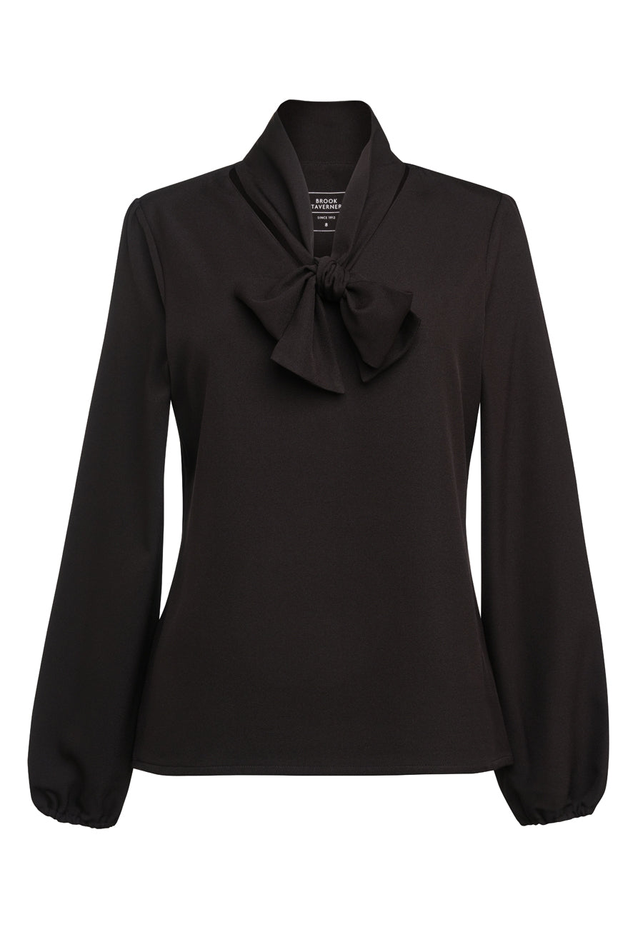 Andria Blouse — Black (2368D)