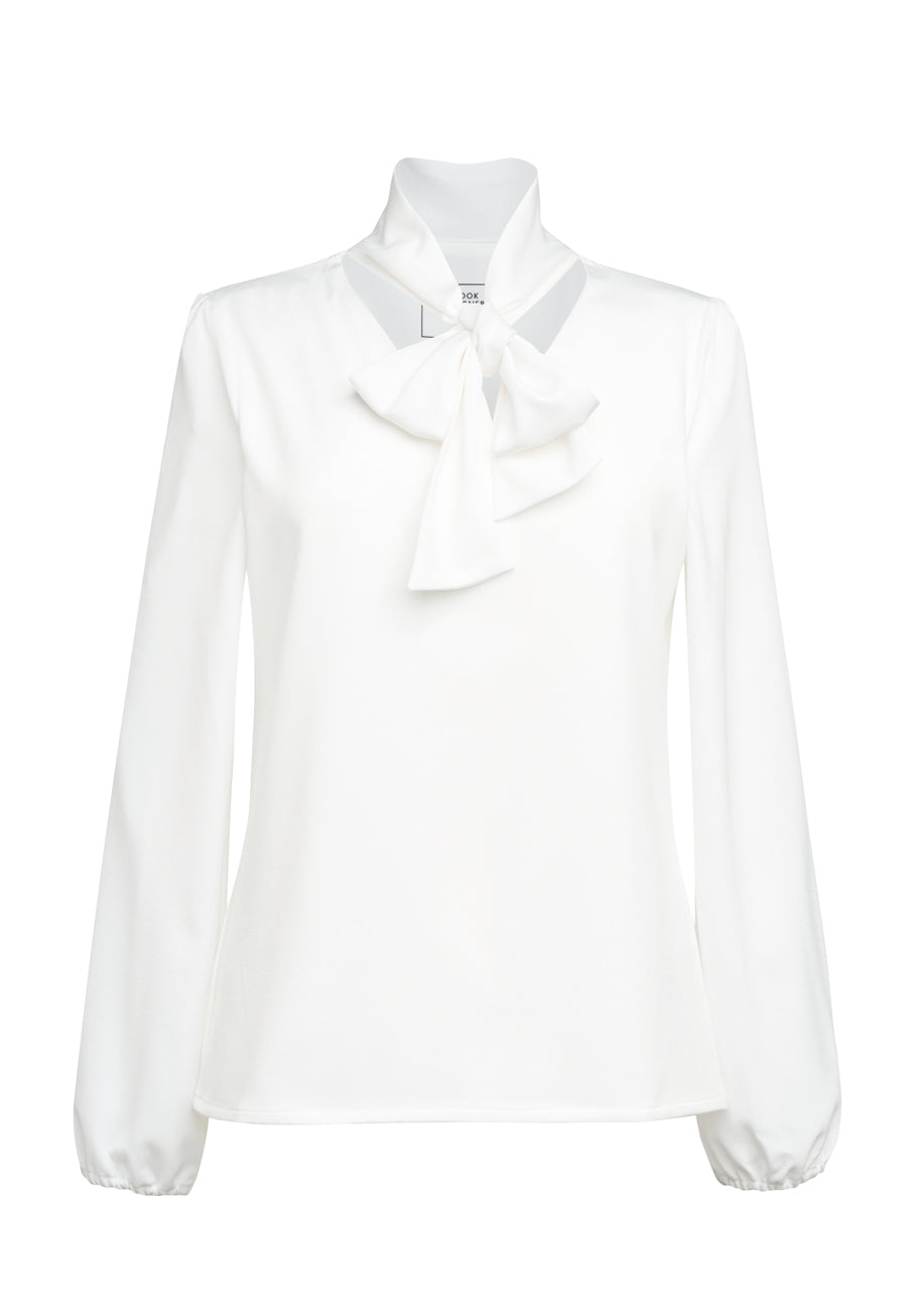 Andria Blouse — White (2368A)