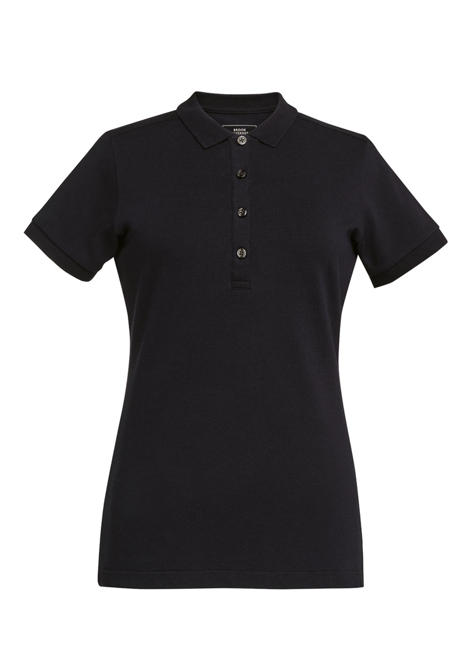 Arlington Premium Cotton Polo — Black (2372D)