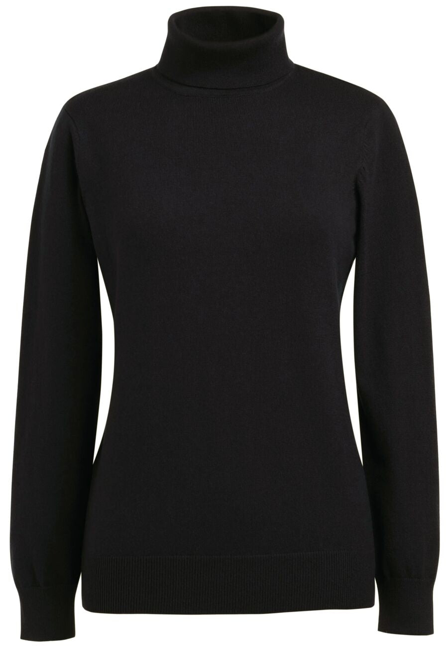 Athens Rollneck Jumper — Moss (2398F)