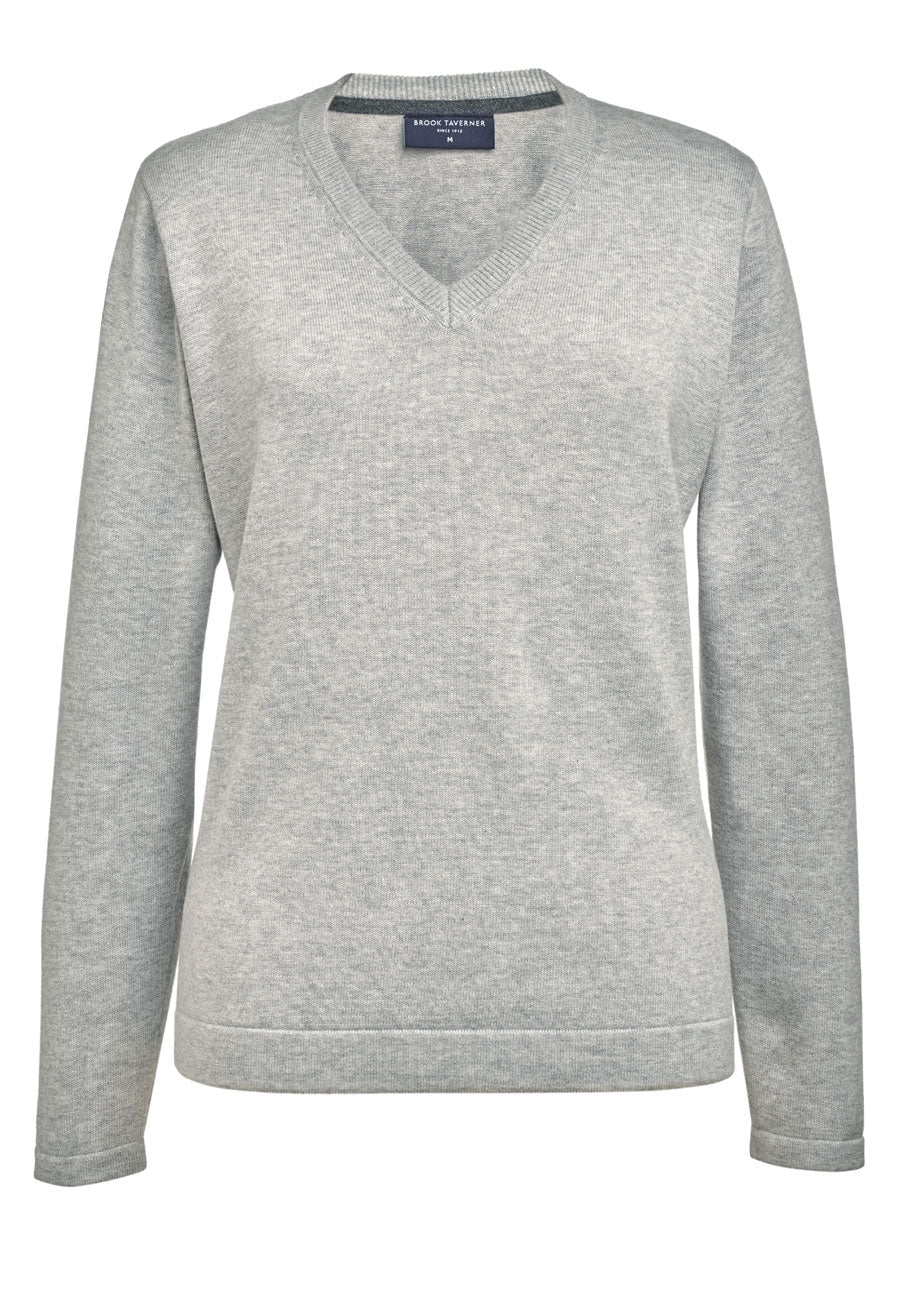 Brook Taverner 2307C — Atlanta V-neck Jumper