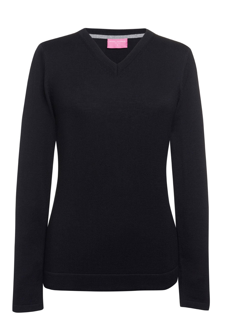 Brook Taverner 2307A — Atlanta V-neck Jumper