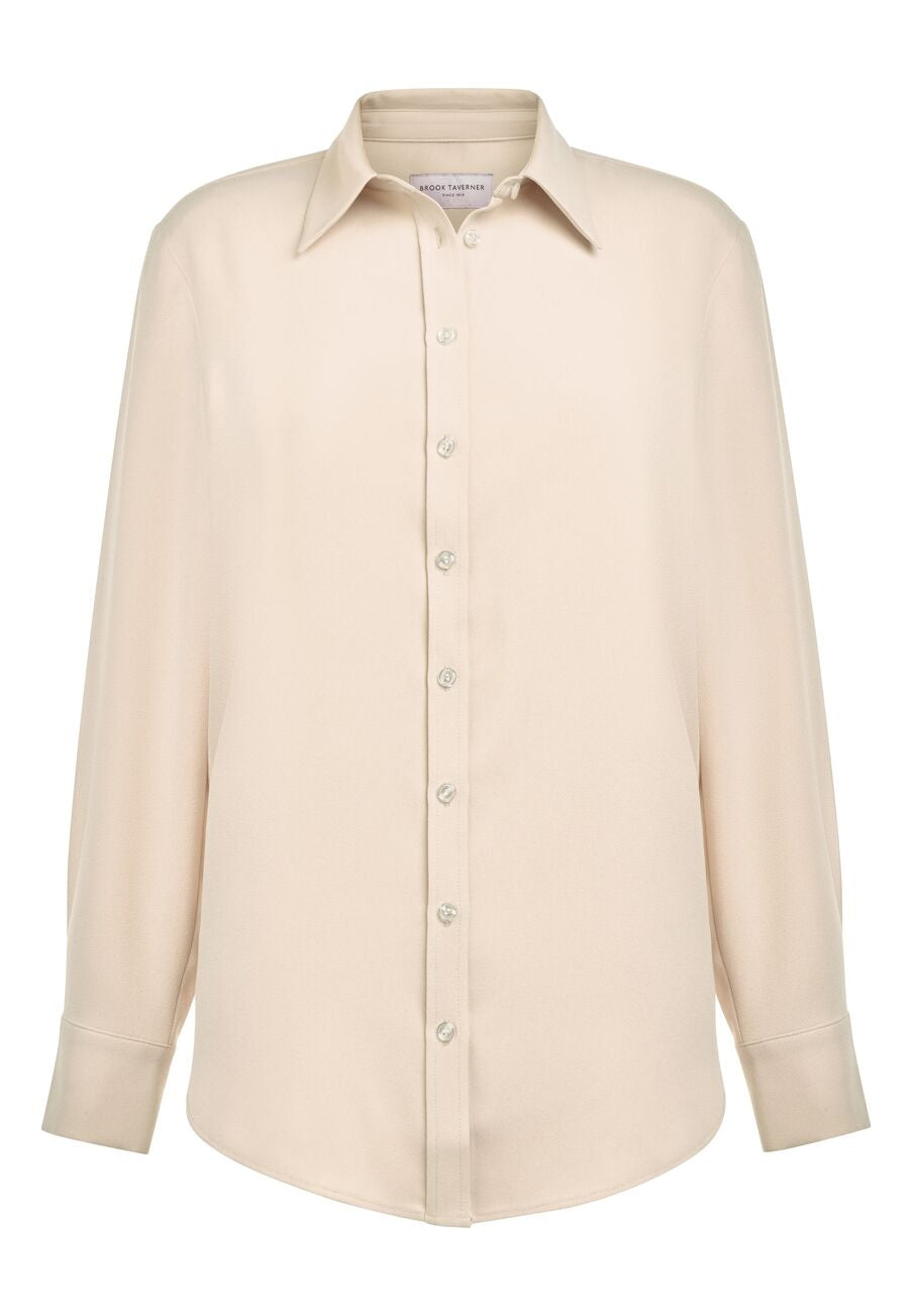 Bergamo Blouse — Putty (2419L)