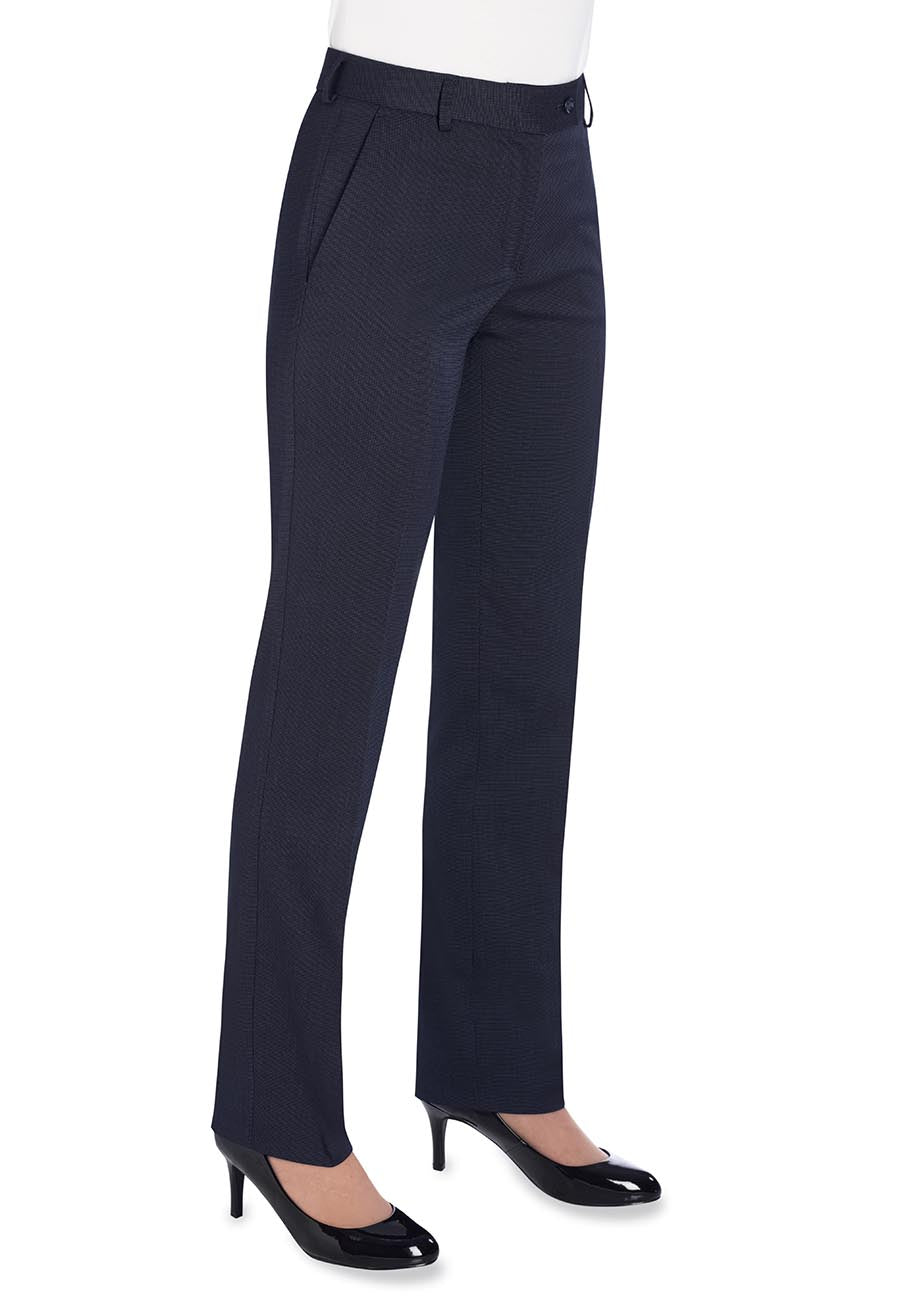Bianca Trouser — Navy P/Dot (2277A)