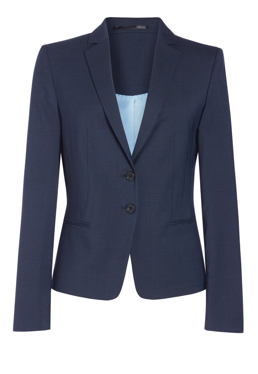 Calvi Jacket — Navy Check (2331A)