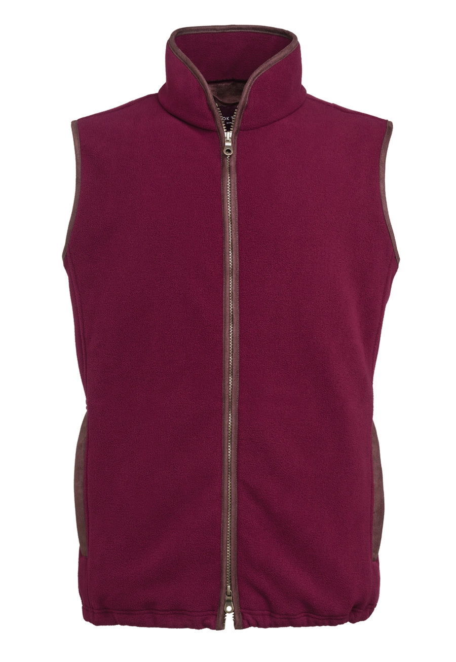 Cincinnati Premium Fleece Gilet — Fig (4221B)
