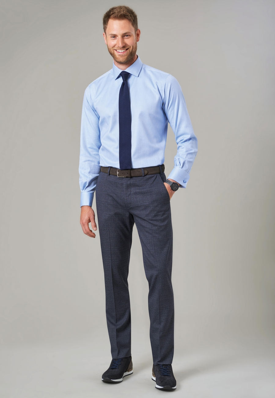 Fabian Trouser — Navy Check (8934A)