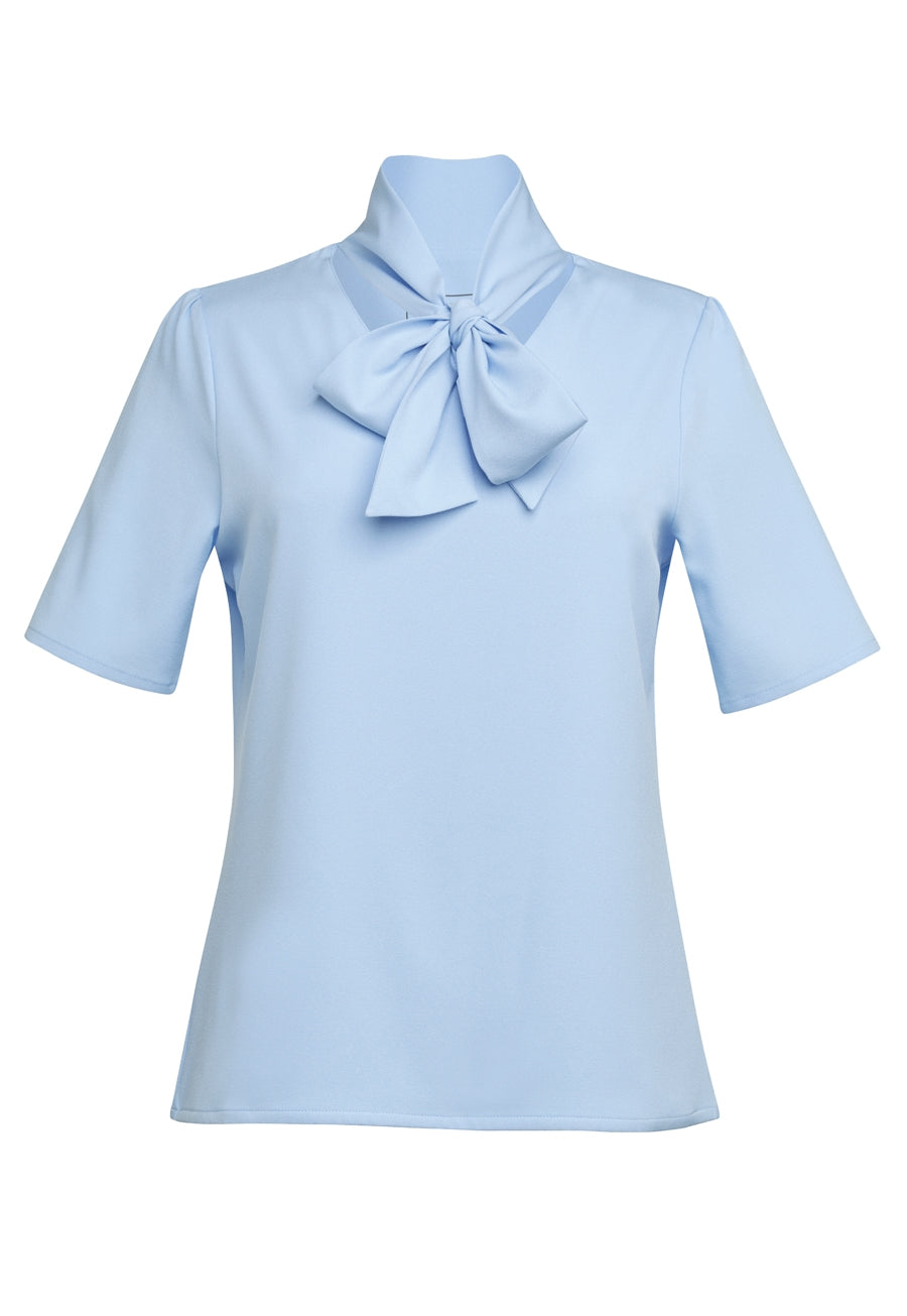 Flavia Blouse — Sky Blue (2369B)