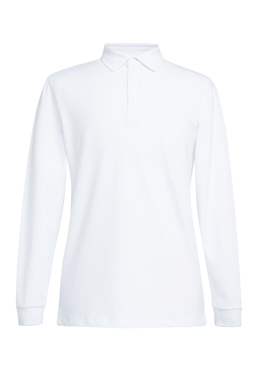 Frederick Premium Cotton Polo — White (4222A)
