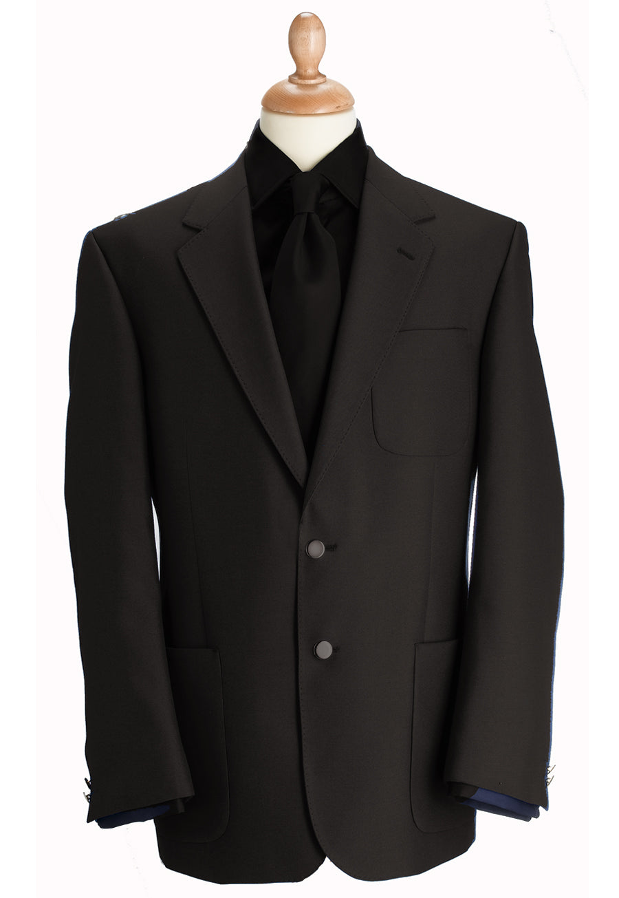Henley Blazer — Black (5051B)