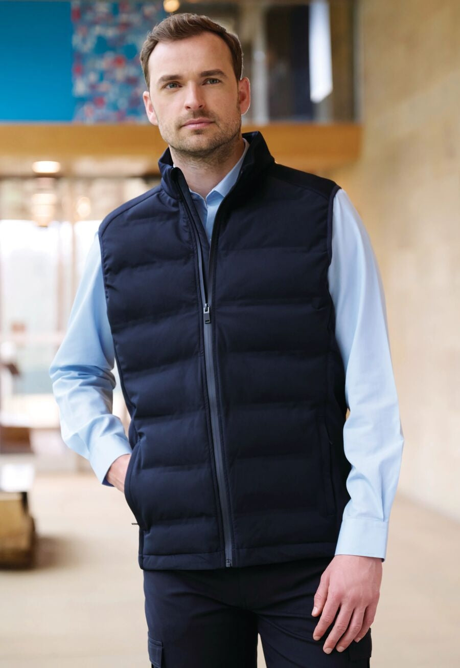 Maxwell Hybrid Gilet — Navy (4790A)