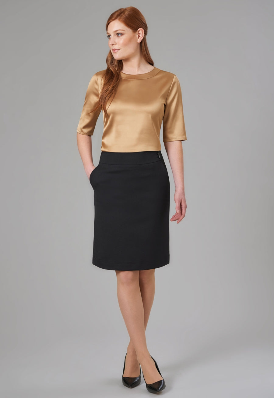 Merchant Skirt — Black (2352D)