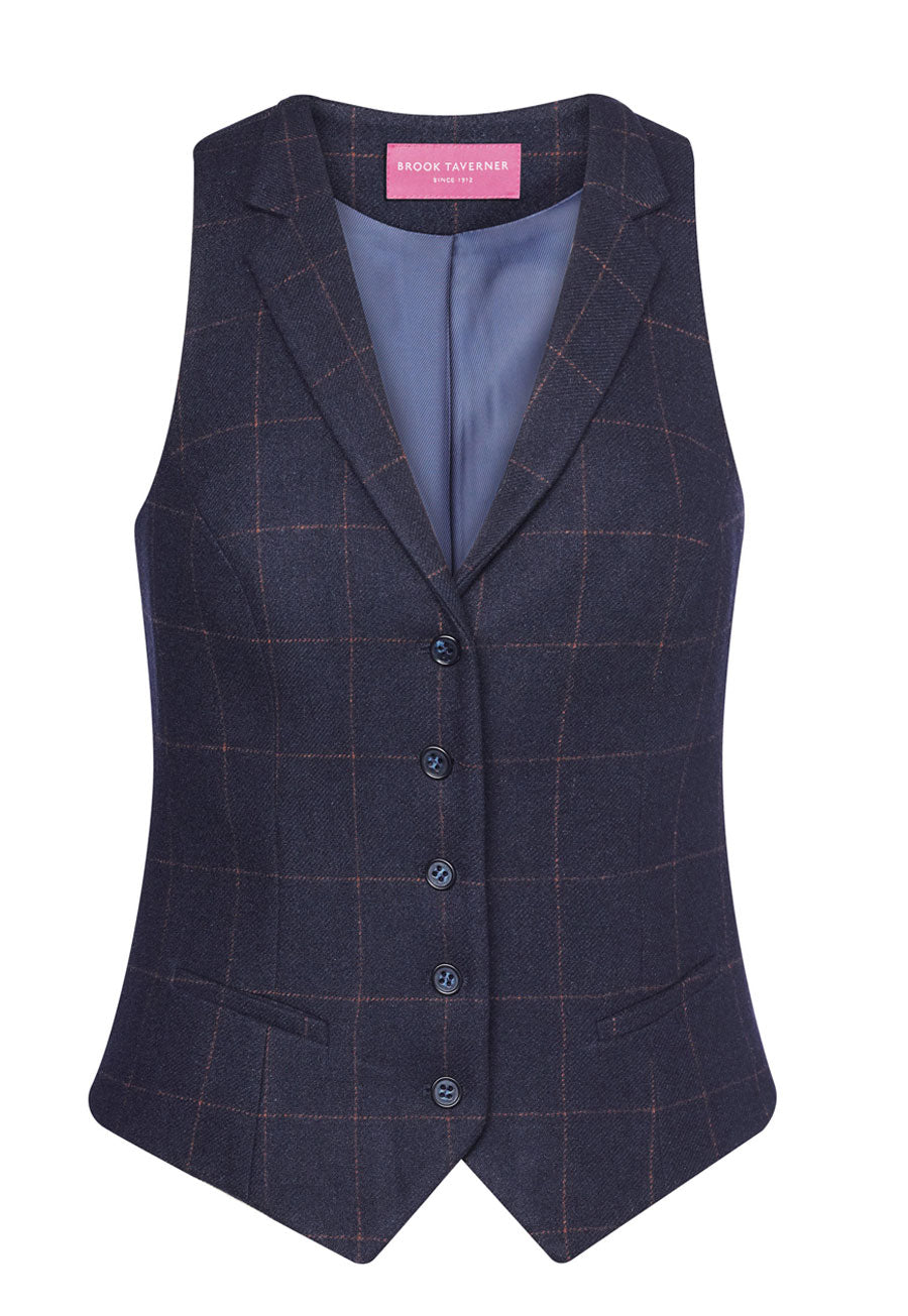 Brook Taverner 2310B — Nashville Tweed Waistcoat
