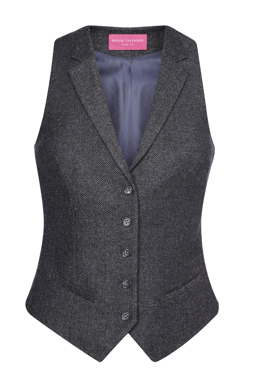 Nashville Tweed Waistcoat — Charc H/B (2310C)
