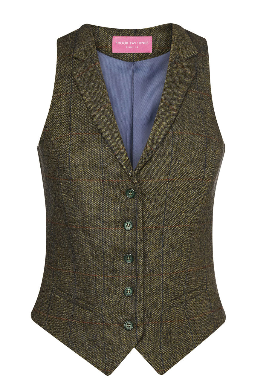 Brook Taverner 2310F — Nashville Tweed Waistcoat