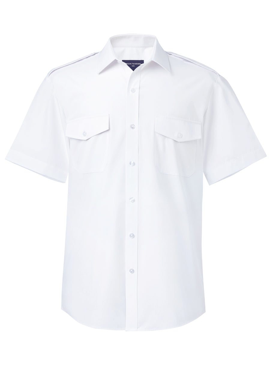 Olympus Pilot Shirt — White (7746A)