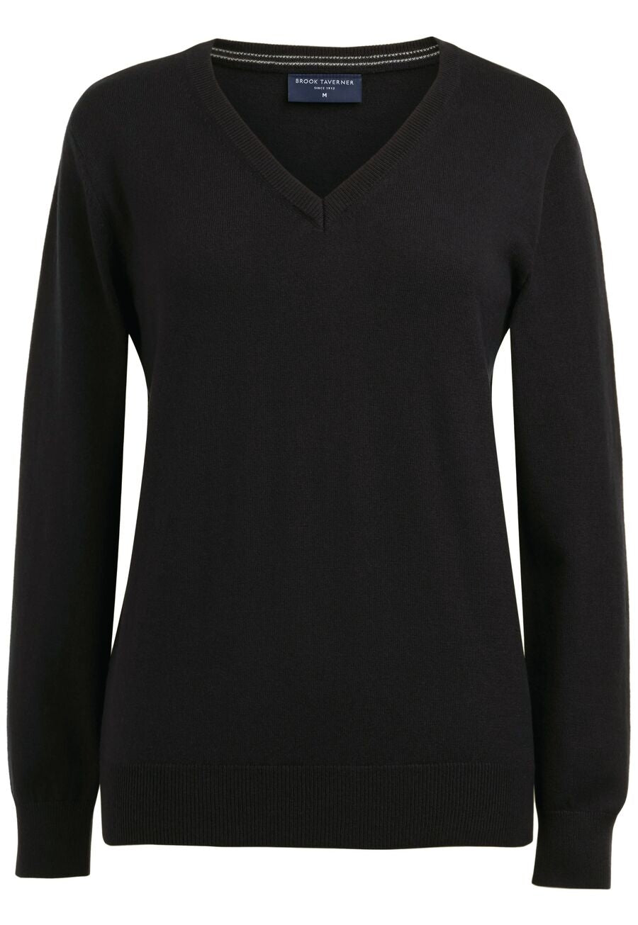 Brook Taverner 2396C — Riga V-Neck Jumper