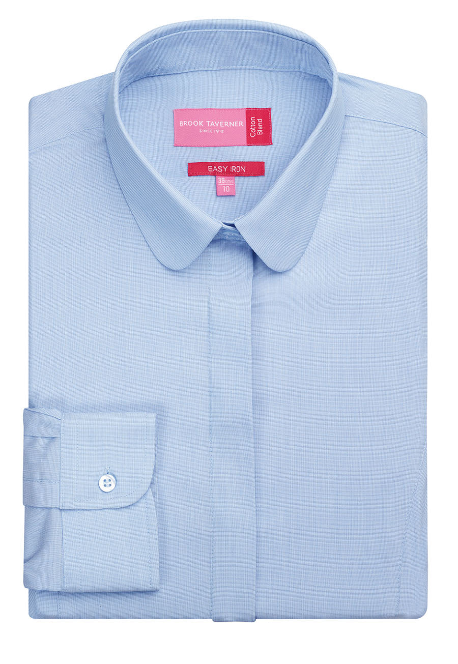Trevi Blouse — Sky Blue (2268B)