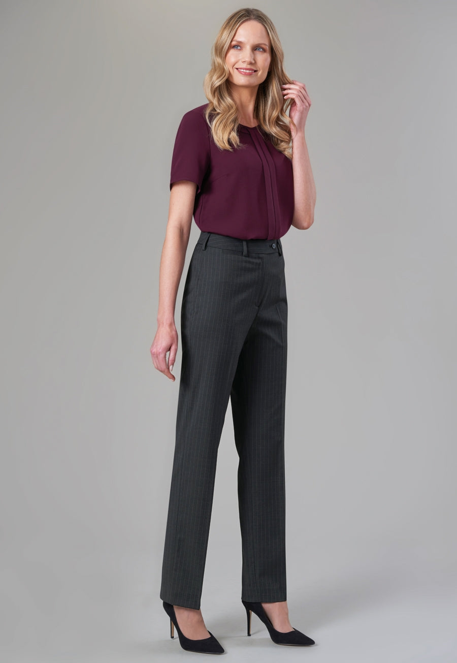 Charcoal Pinstripe