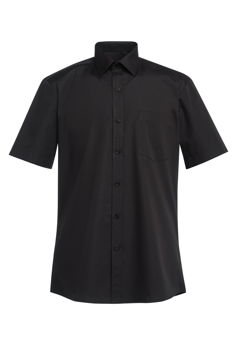 Vesta Shirt — Black (7743D)